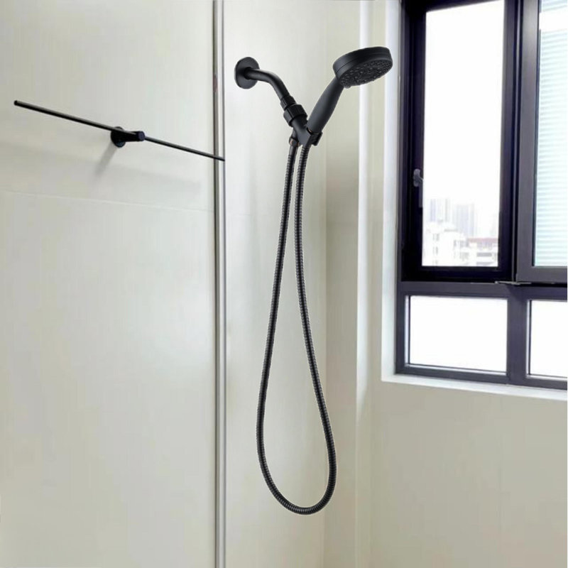 Pomme de douche multifonctionnelle, Bronze huilé