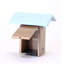 Maison d'oiseaux recyclée 13 po x 9 po x 11 po