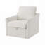 Fauteuil demi-tonneau en chenille-980004873