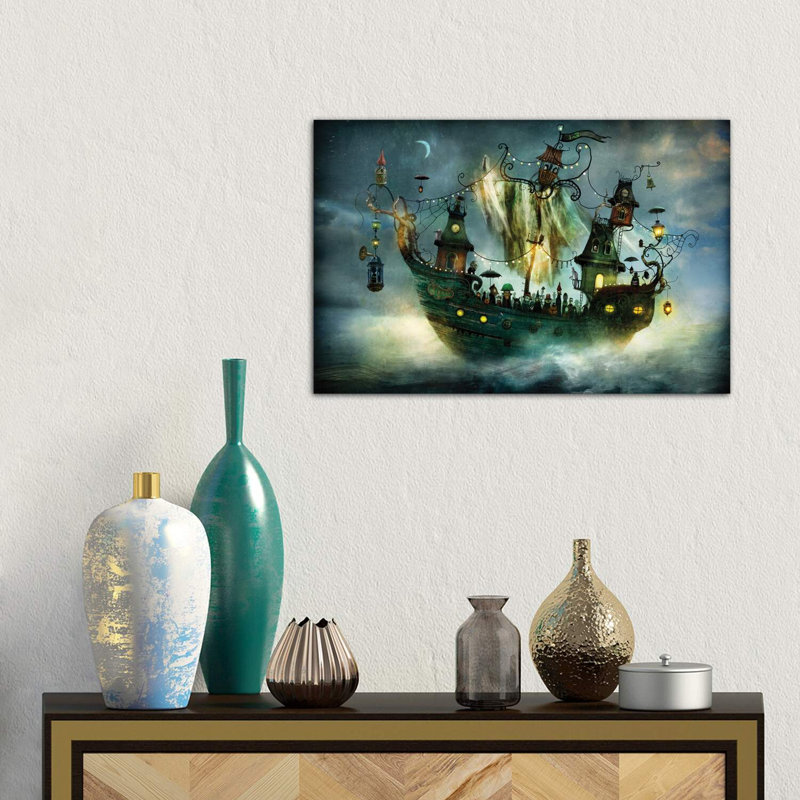 Flying Rigmor by Alexander Jansson - Wrapped Canvas Print, 66.04 cm H x 45.72 cm W x 3.175 cm D