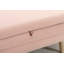 Banc élégant, banc de rangement, banc de chambre avec pieds en bois pour l'espace de vie-1111771672