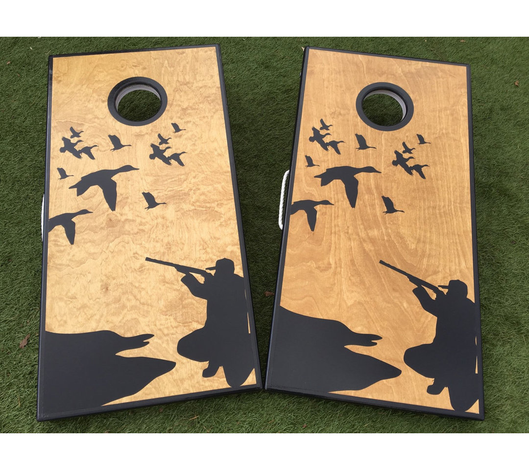 Duck Hunt Custom 10 Piece Cornhole Set West Georgia Cornhole