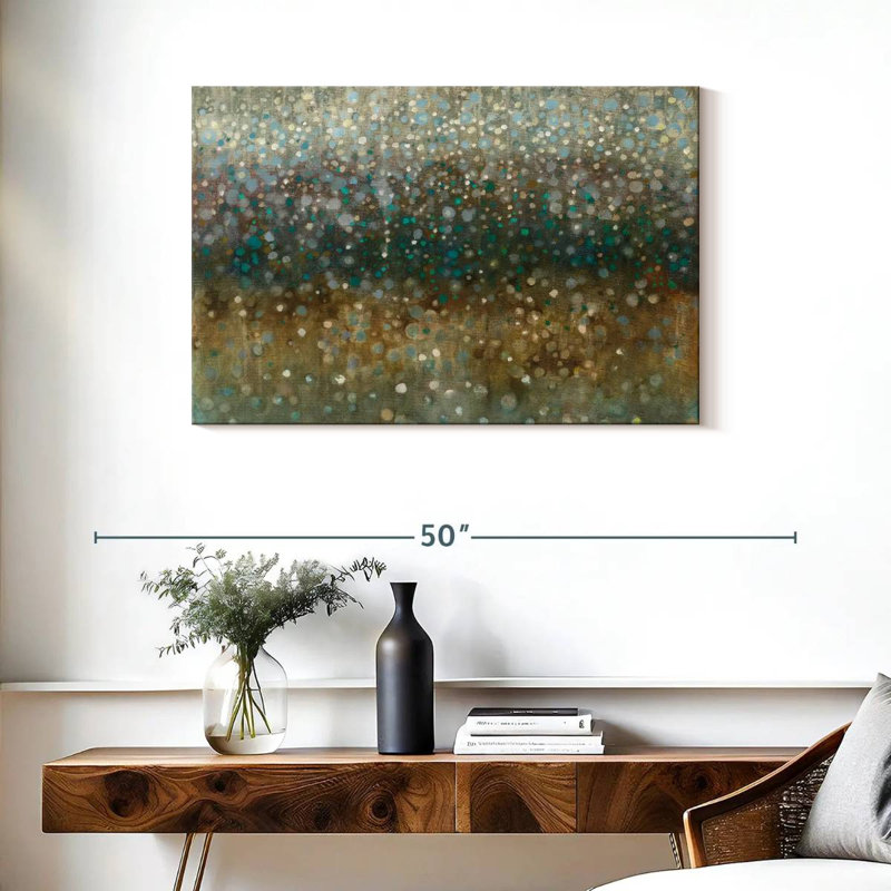 Avery Abstract Rain, 24" H x 36" W