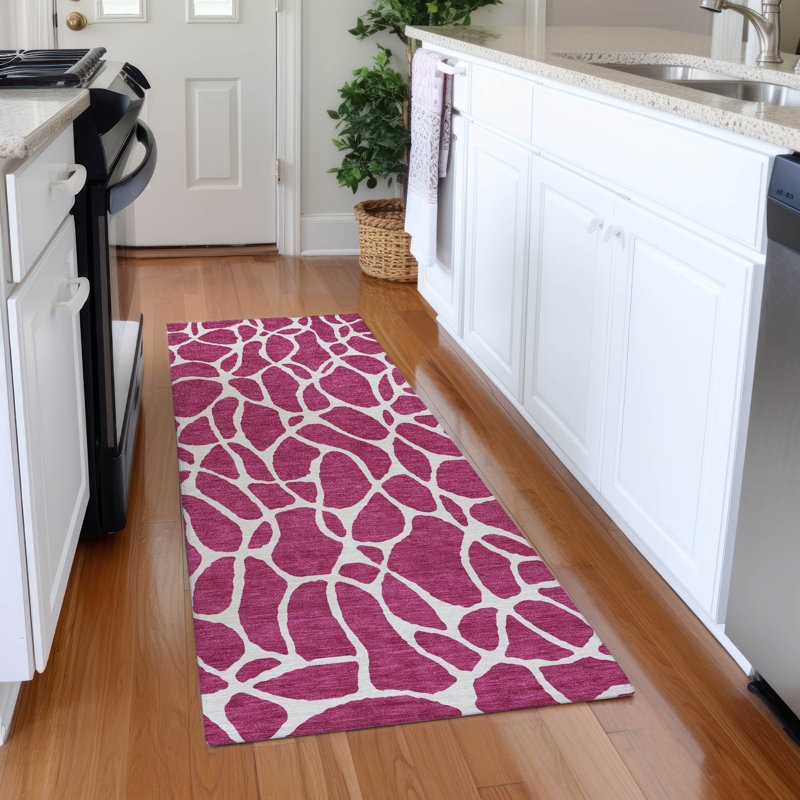 Premium Machine Washable Braylen AMF1024 Geometric Rug, Runner 2'3" x 7'6"