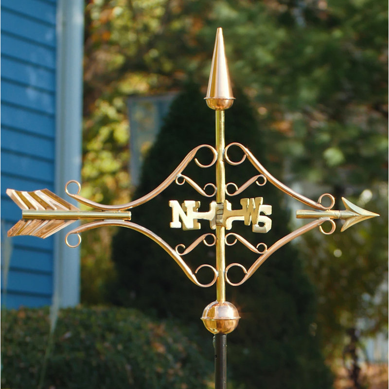 Wachapreague 27'' H Metal Novelty & Humour Weathervane, Roof