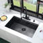 Évier de cuisine encastrable avec accessoires L 32 po x l 19 po Workstation