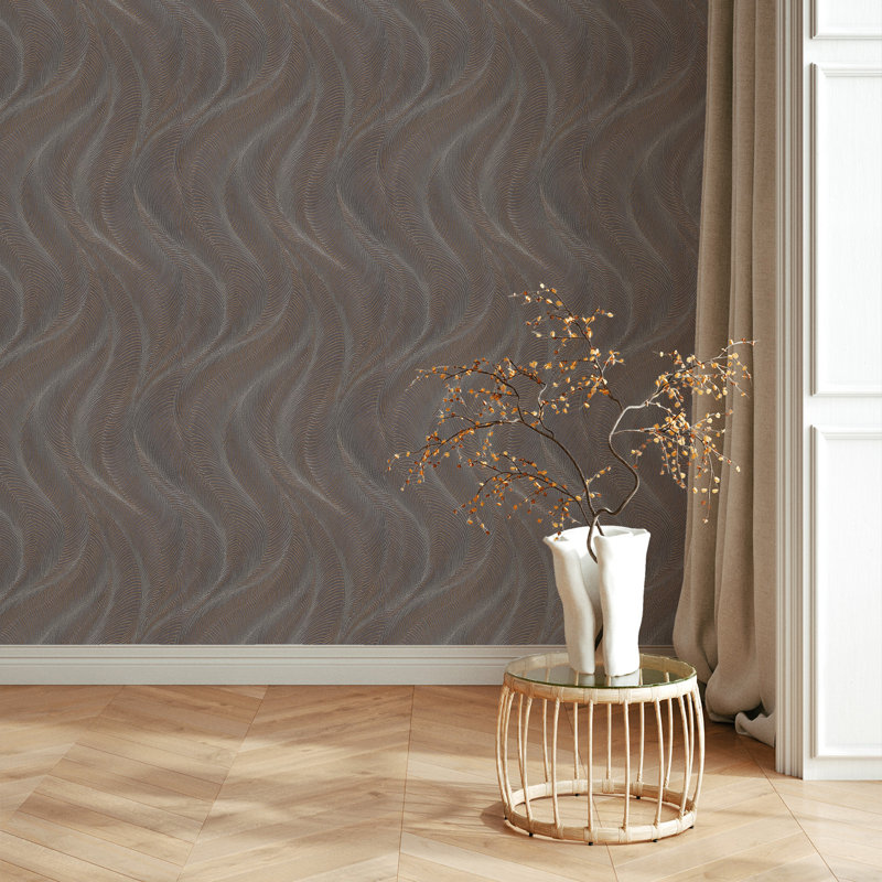 10.05m x 53cm Matte Wallpaper Roll, Purple