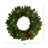 Christmas Wreath with Pine Foliage, Pinecones and Berries