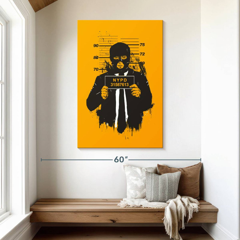 Leisha NYPD Print, 48" H x 32" W