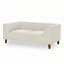Canapé rectangulaire moderne pour animaux avec dossier et accoudoirs, coussin moelleux pour petits et moyens chiens-938434399