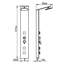 Rhinelander Shower Tower Panel