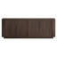 68" TV Stand for TVs up to 75" with Fluted Doors & Cable Management — Alder Brown Transitional Media Console for Living Room | Canton-1094948249