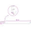 103 cm W Steel Lawn Edging Fencing-130016597-130016600