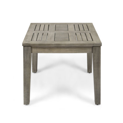 Table d'appoint d'extérieur 20 po Modern Grey