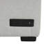 Canapé-lit modulaire en forme de L de 82,6 po avec deux ports USB-121104398