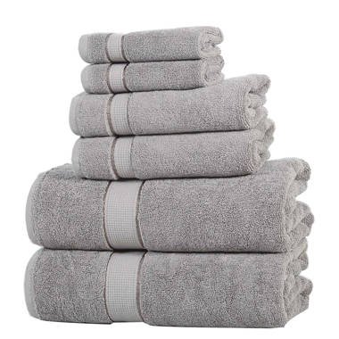 Latitude Run® Hundo 4 Piece 100% Cotton Bath Towel Set & Reviews