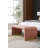 Dant Boucle Fabric Upholstered Bench Ottoman-1031431583