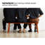Long banc 47,54 po Mid-Century-221297762