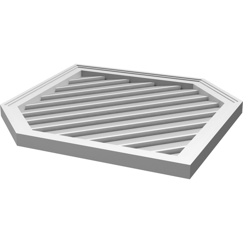 Pente verticale verticale en uréthane Signature, H 1,5 po x l 28 po x L 38 po