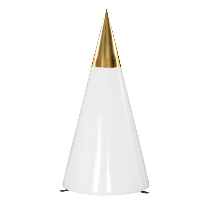 Christmas Tree, Cona, White And Gold Leaf