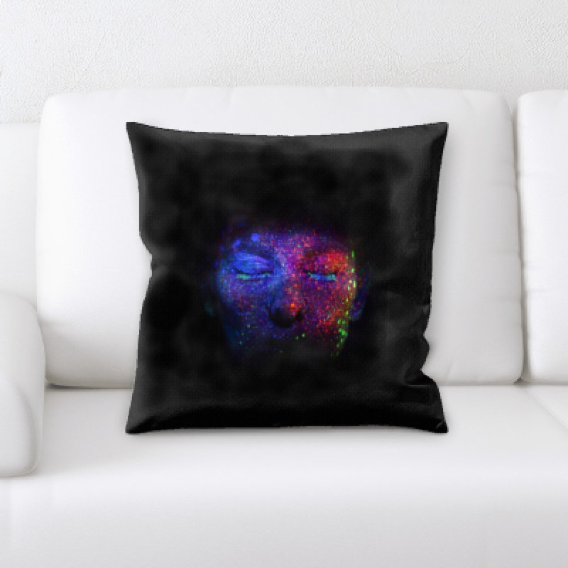 Microsuede Throw Pillow