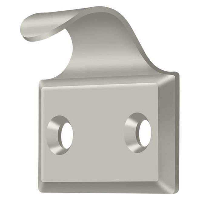Deltana WL14U15 Window Lift, 1-5/8"x 1-1/2" in Brushed Nickel, Brushed Nickel