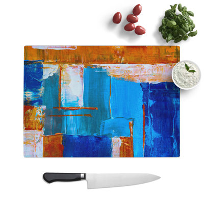 Tempered Glass Art Painting Vol.17 Chopping Board