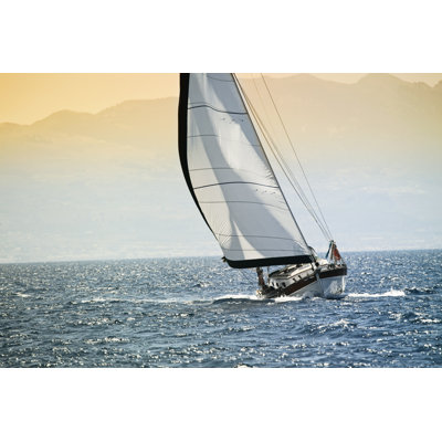 Sailing by Travenian - No Frame Print on Canvas