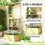 Jardinière surélevée pour jardin, lit de jardin surélevé en bois, jardinière