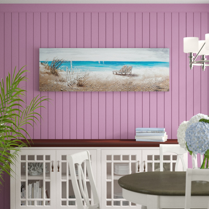 " The Ocean Front " Painting Print