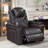 Power Recliner Home Theatre with Power Adjustable Headrest, Wireless Charging Device, Usb Port