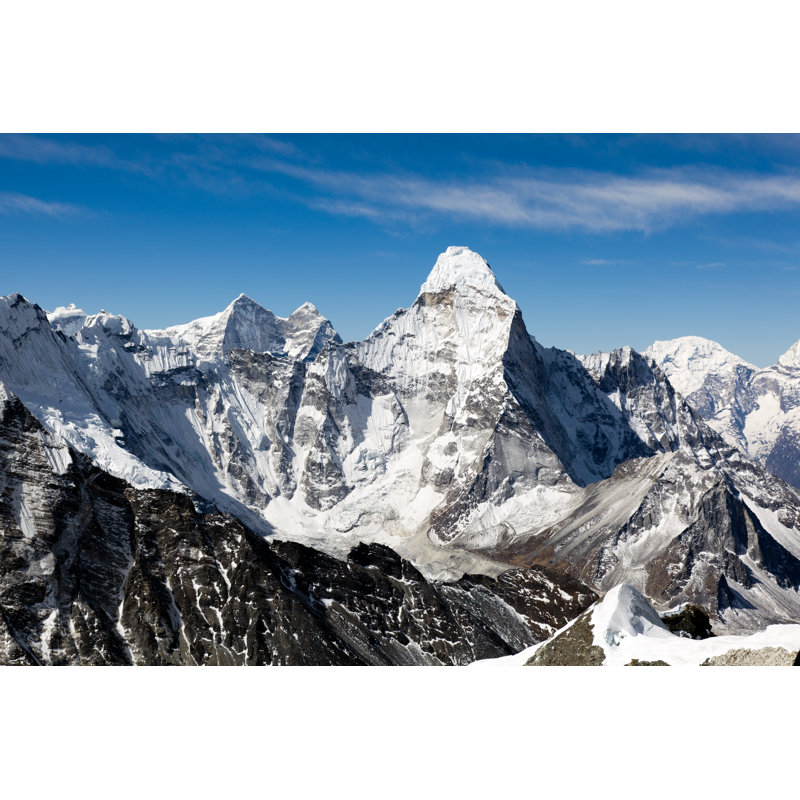 Ama Dablam by CharlesMasters - Wrapped Canvas Print, 20cm H x 30cm W