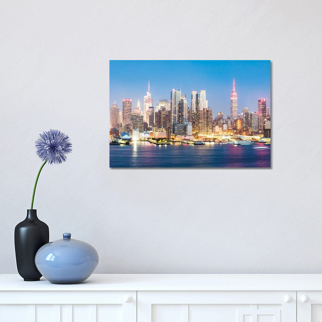 Midtown Manhattan Skyline, New York City by Matteo Colombo - Wrapped Canvas Print