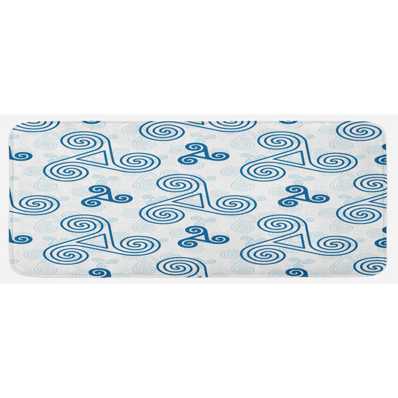 Modern & Contemporary Polyester Kitchen Mat