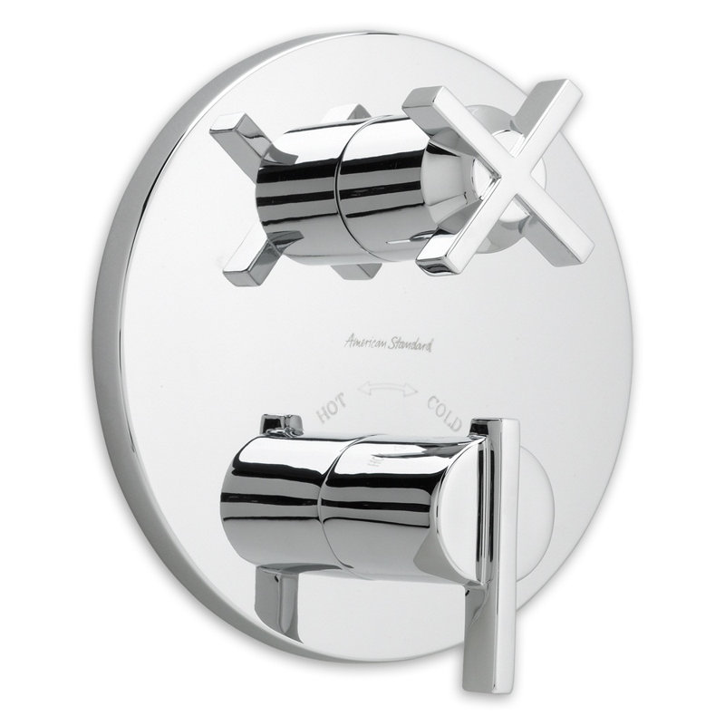 Berwick Dual Function Shower Faucet Trim Kit, Polished Chrome