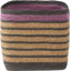 Seagrass Natural Stripe Square Basket-110455273