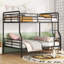 Full XL Over Queen Metal Bunk Bed-1242843129