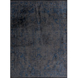 Rapture Gray/Blue Abstract Luxury Area Rug