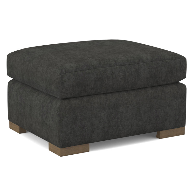 Square Ottoman, Weathered Gray, 61353-71