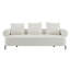 Canapé moderne 78 po 3 places beige-52841742