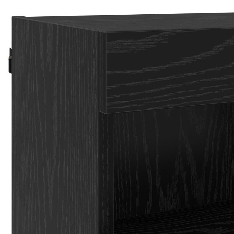 Unfinished Entertainment Centre for TVs up to 77", Black Oak