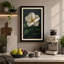 White Camellia Study Botanical - Wrapped Canvas-1811034684-1811034687