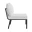 Fauteuil d'extérieur en aluminium avec coussins Sunbrella Riverside-1893520042