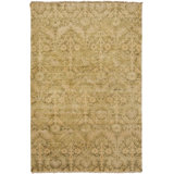Hillcrest Wool Oriental Area Rug in Olive