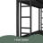 Bunk Bed For Teens And Adults,Noise Reduced/No Box Spring Needed, Black-1488236146