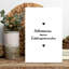 Impression d'art mural minimaliste Zuhause Lieblingsmenschen-130640773