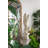 Magnesium Angel Statue with Distressed White Finish
