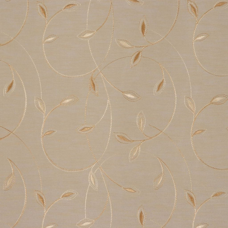 Hemmingway Fabric, Cream Embroidi