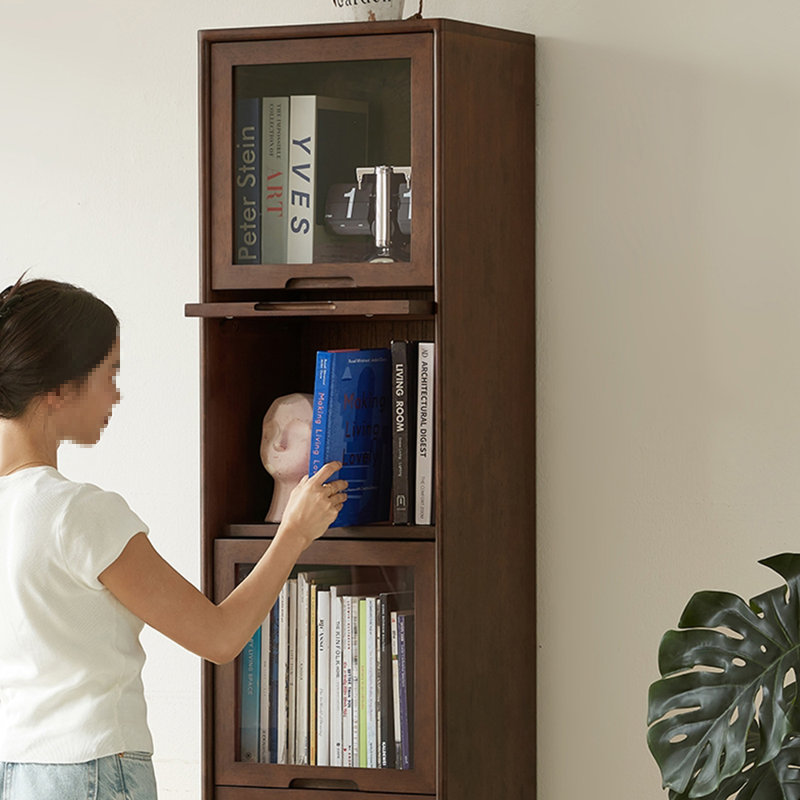 Bibliothèque populaire américaine, (5 tablettes) H 75,59 po x l 11,81 po x P 12,6 po