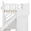 Lit superposé simple au-dessus du plancher double avec escalier et garde-robe, lit superposé pour enfants avec glissoire et rangement-1179490785